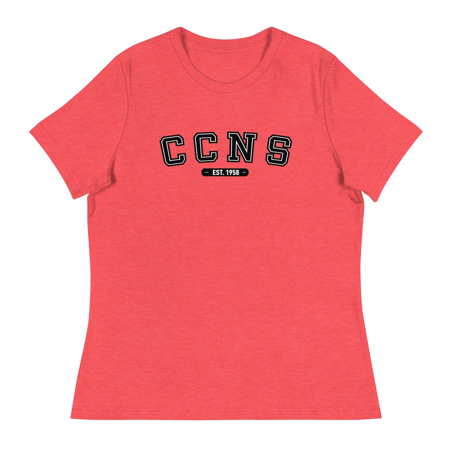 Performance | Women's Relaxed T Shirt | CCNS | Script Logo