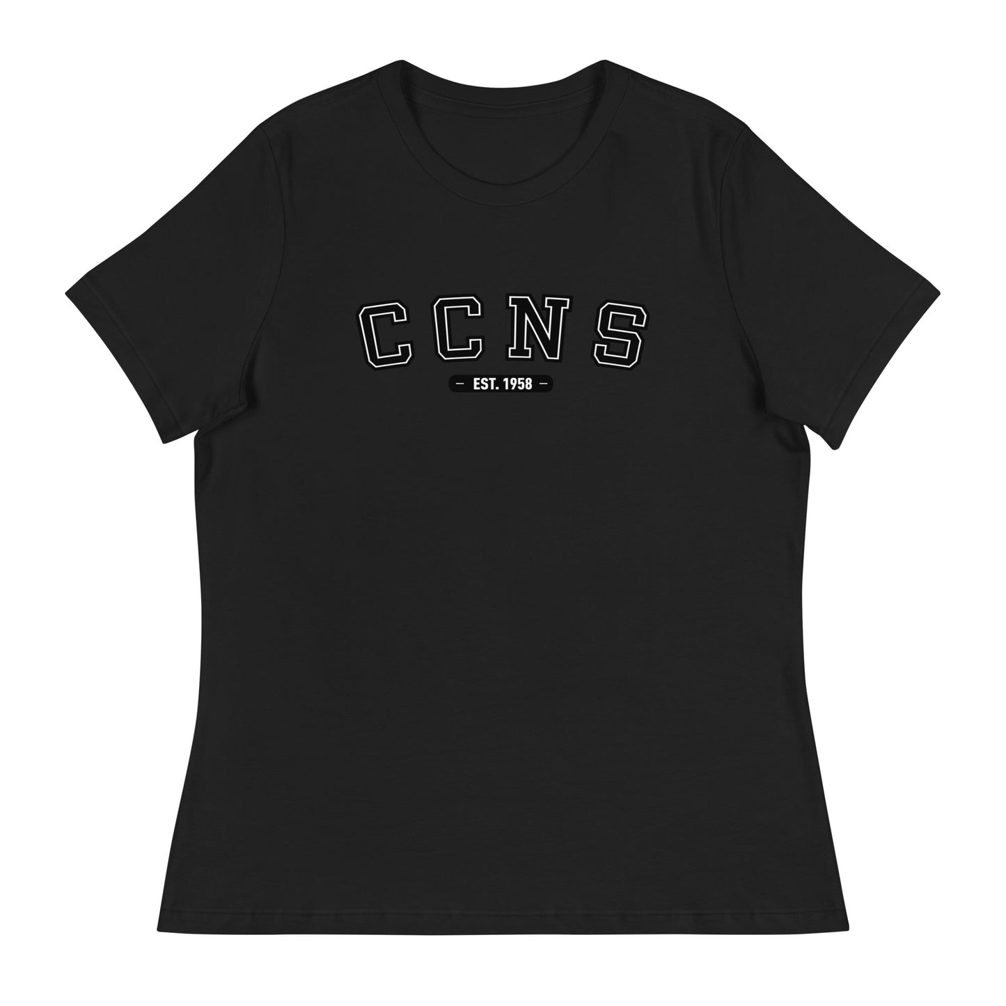 Performance | Women's Relaxed T Shirt | CCNS | Script Logo