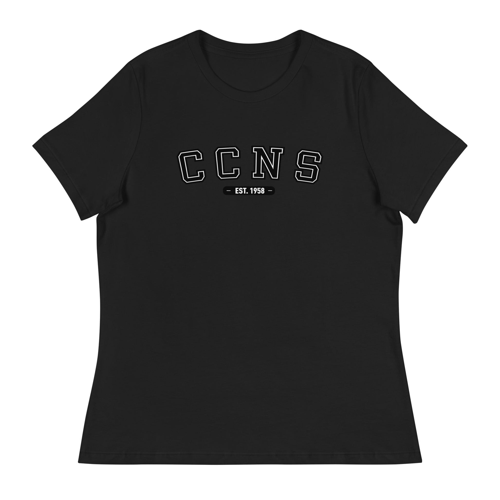 Performance | Women's Relaxed T Shirt | CCNS | Script Logo