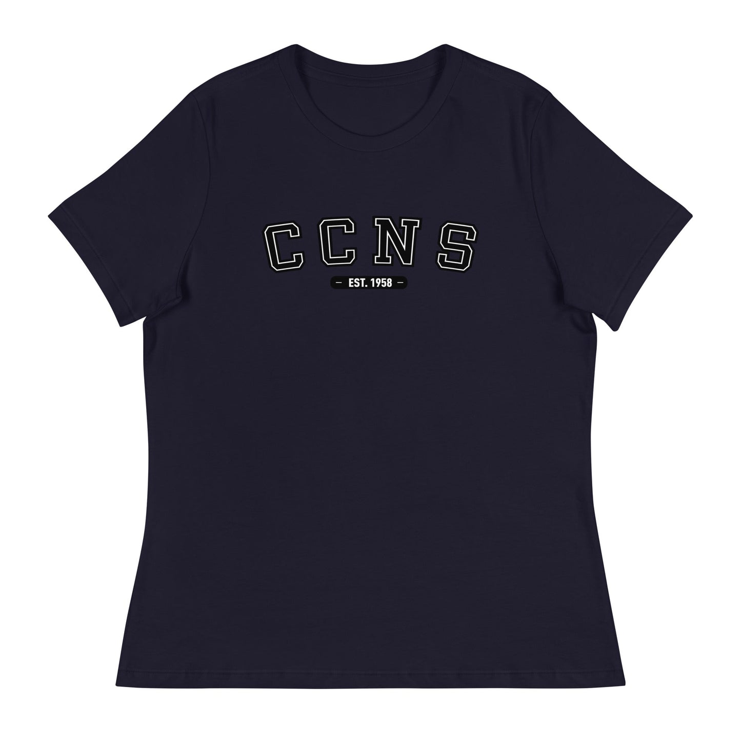 Performance | Women's Relaxed T Shirt | CCNS | Script Logo