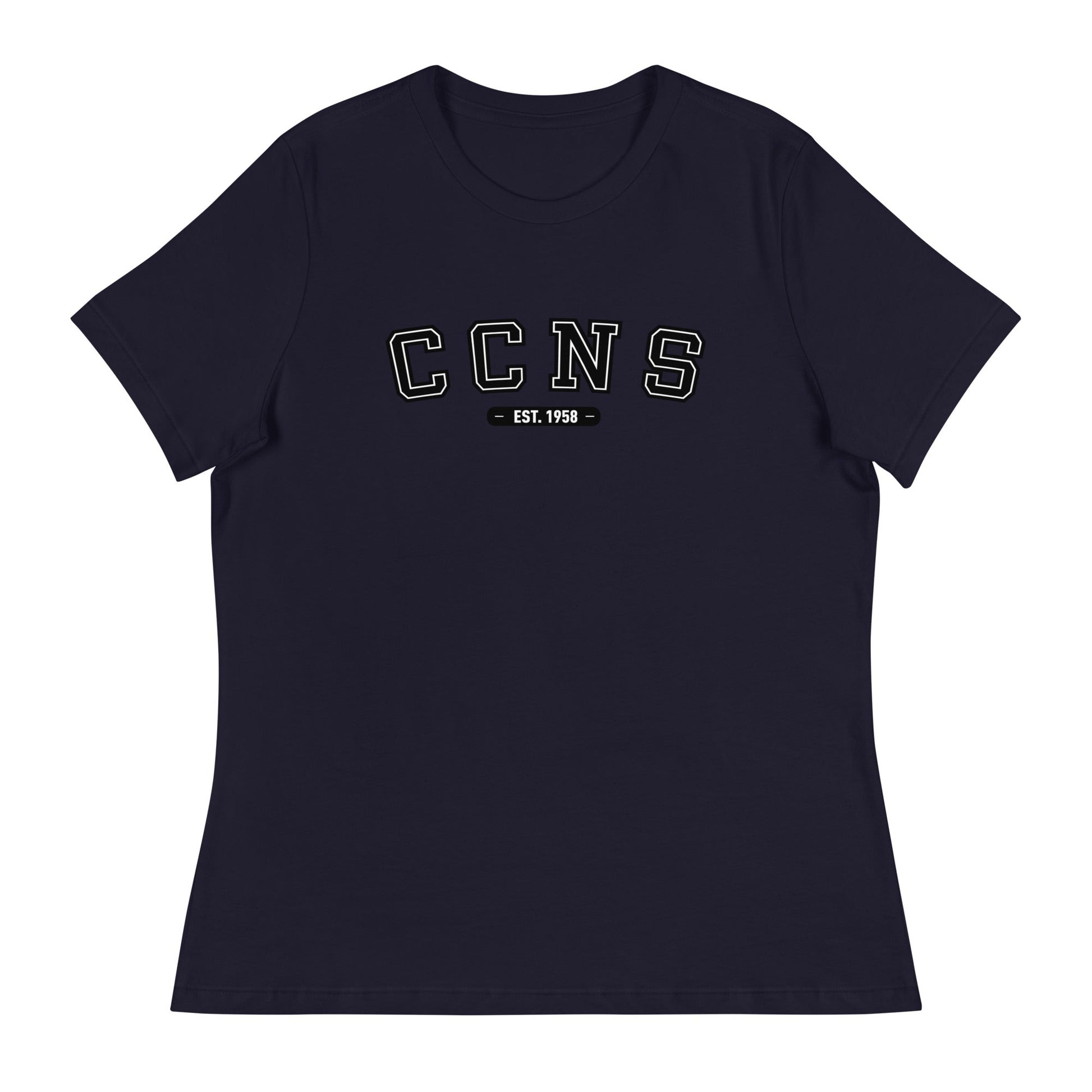 Performance | Women's Relaxed T Shirt | CCNS | Script Logo