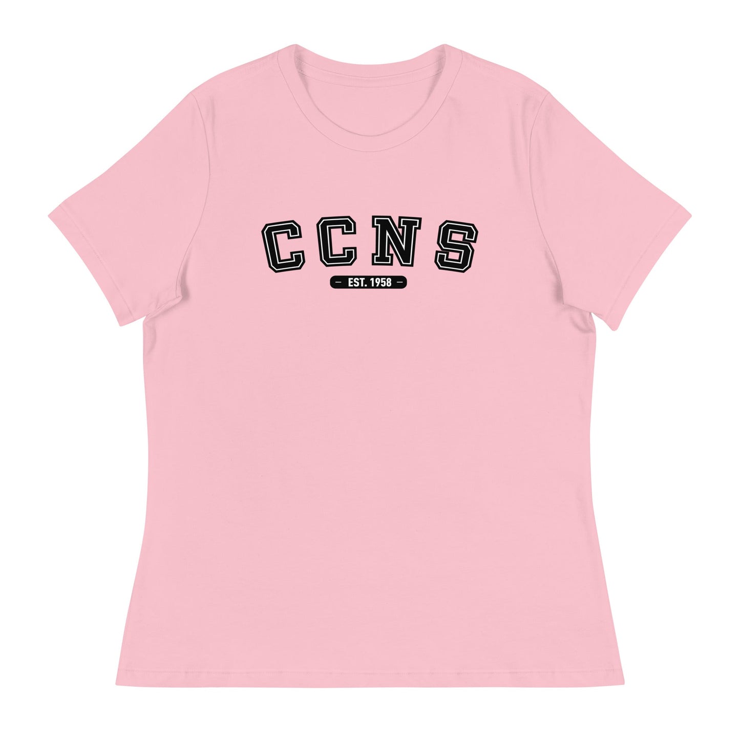 Performance | Women's Relaxed T Shirt | CCNS | Script Logo