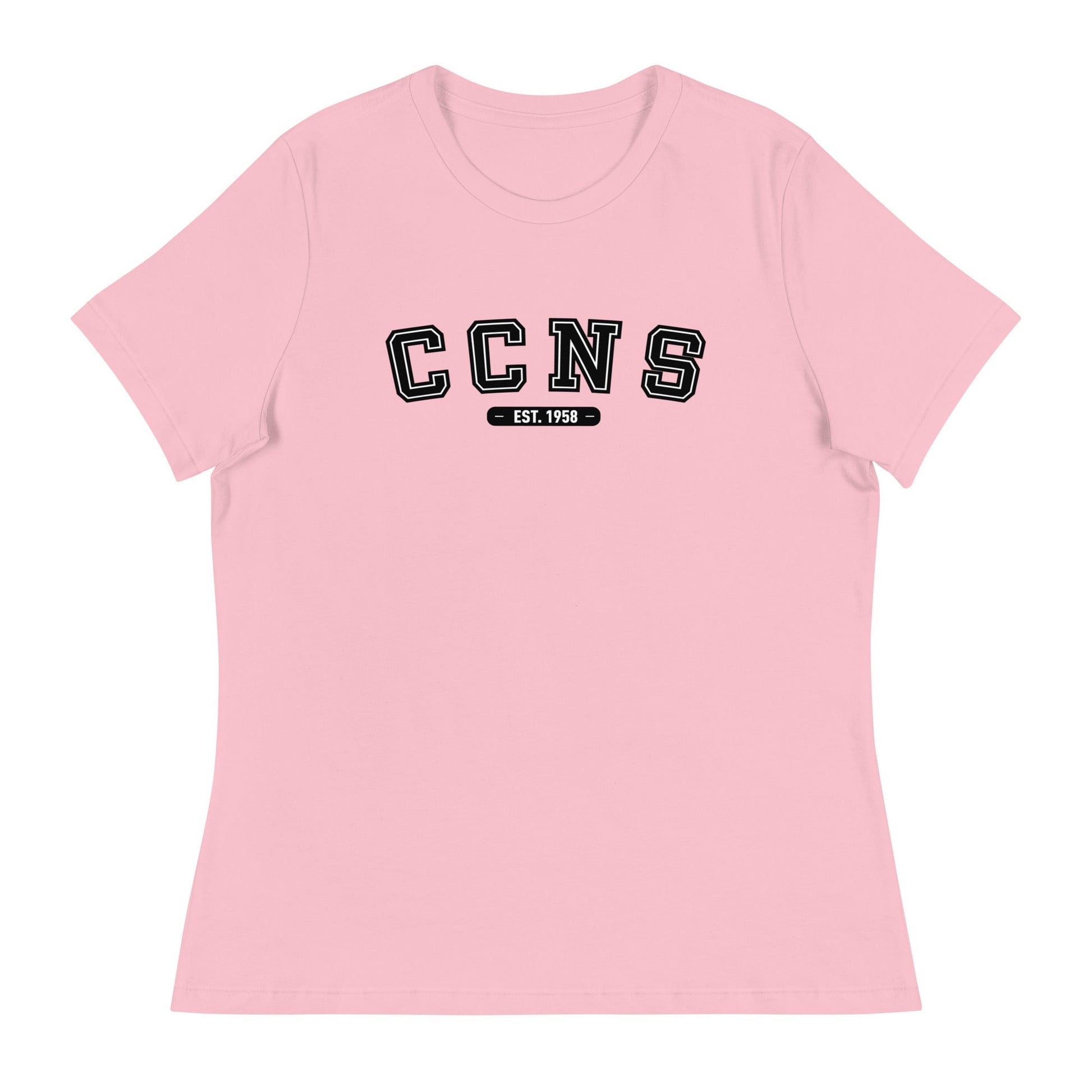 Performance | Women's Relaxed T Shirt | CCNS | Script Logo