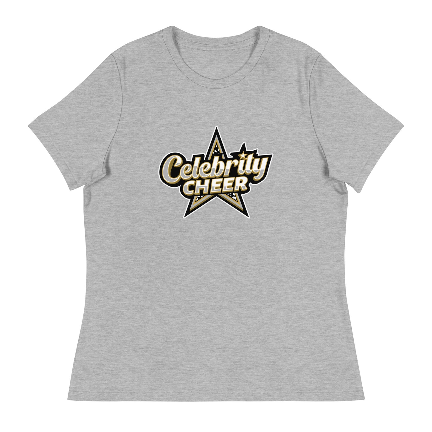 Performance | Women's Relaxed T Shirt | Celebrity Cheer | Celebrity Cheer Logo