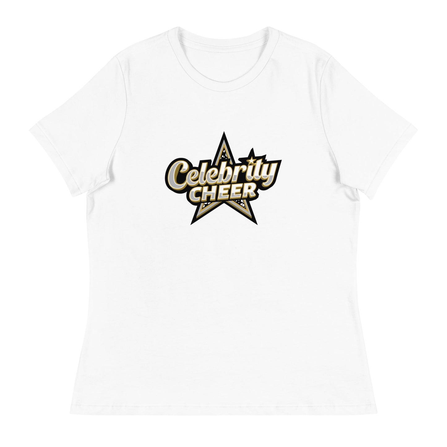 Performance | Women's Relaxed T Shirt | Celebrity Cheer | Celebrity Cheer Logo