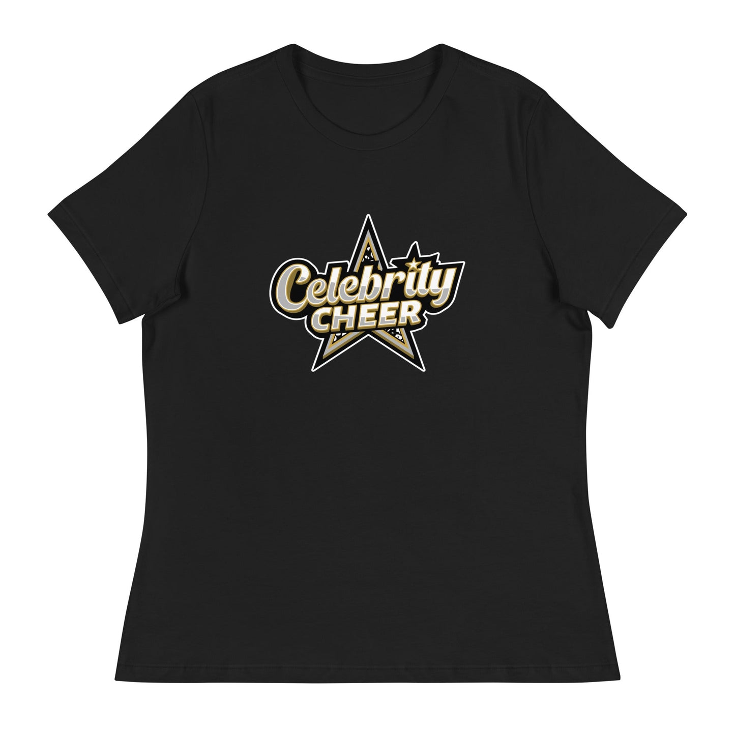 Performance | Women's Relaxed T Shirt | Celebrity Cheer | Celebrity Cheer Logo