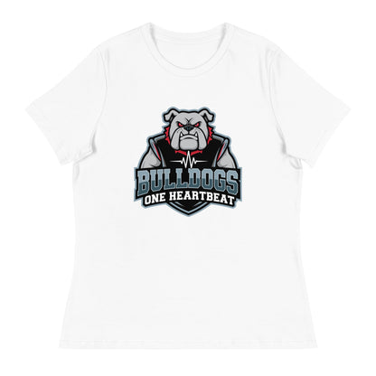 Performance | Women's Relaxed T Shirt | Celina Recreational Football Black | Emblem Logo