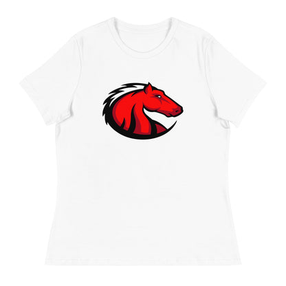 Performance | Women's Relaxed T Shirt | Central Maine Community College Woman’s Soccer | Crest Logo