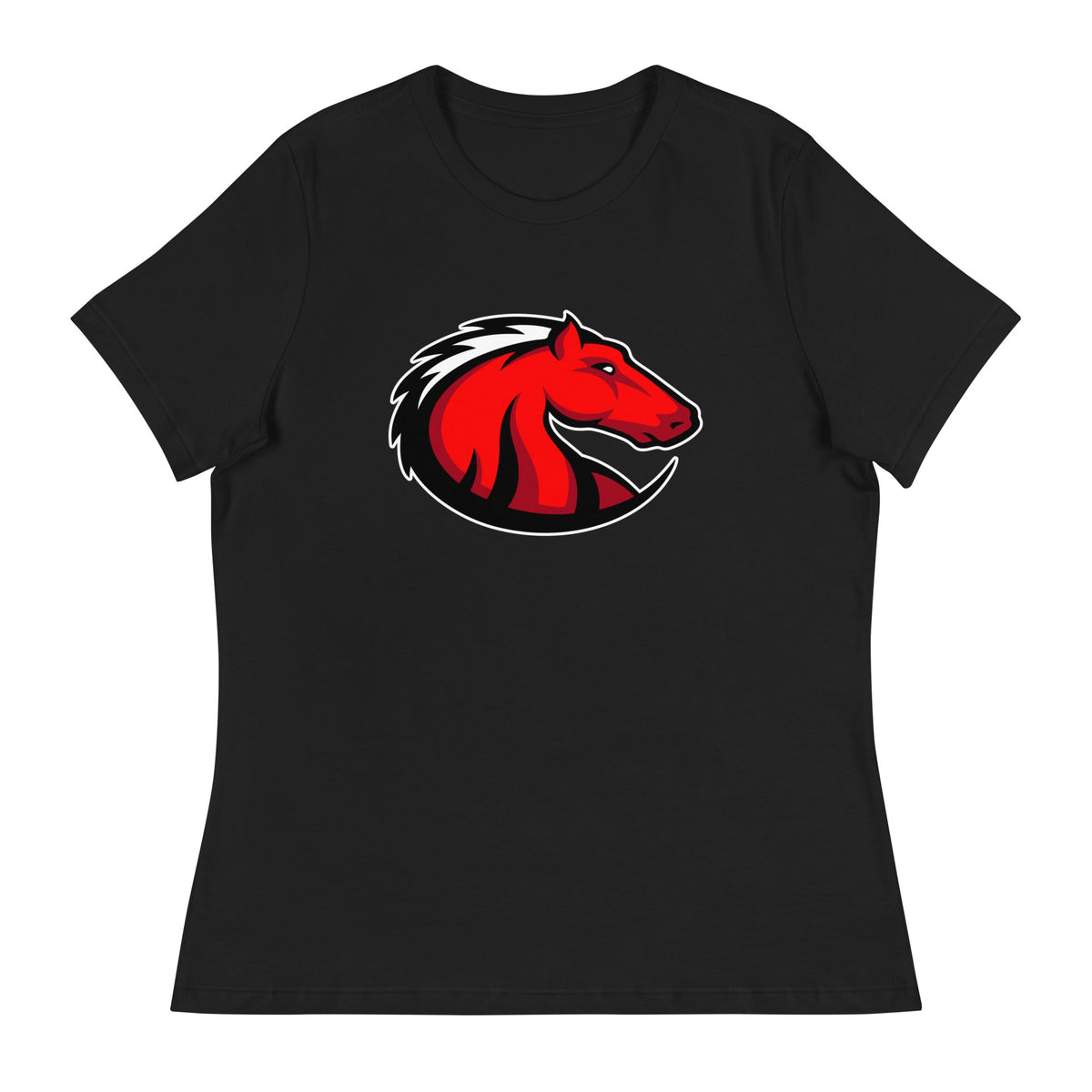 Performance | Women's Relaxed T Shirt | Central Maine Community College Woman’s Soccer | Crest Logo