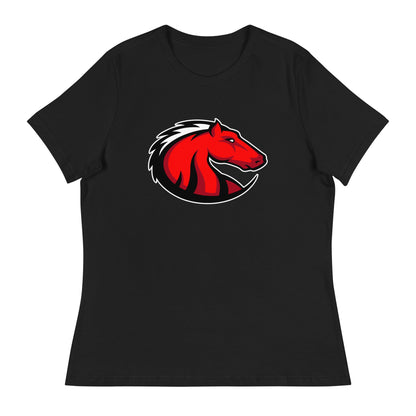 Performance | Women's Relaxed T Shirt | Central Maine Community College Woman’s Soccer | Crest Logo