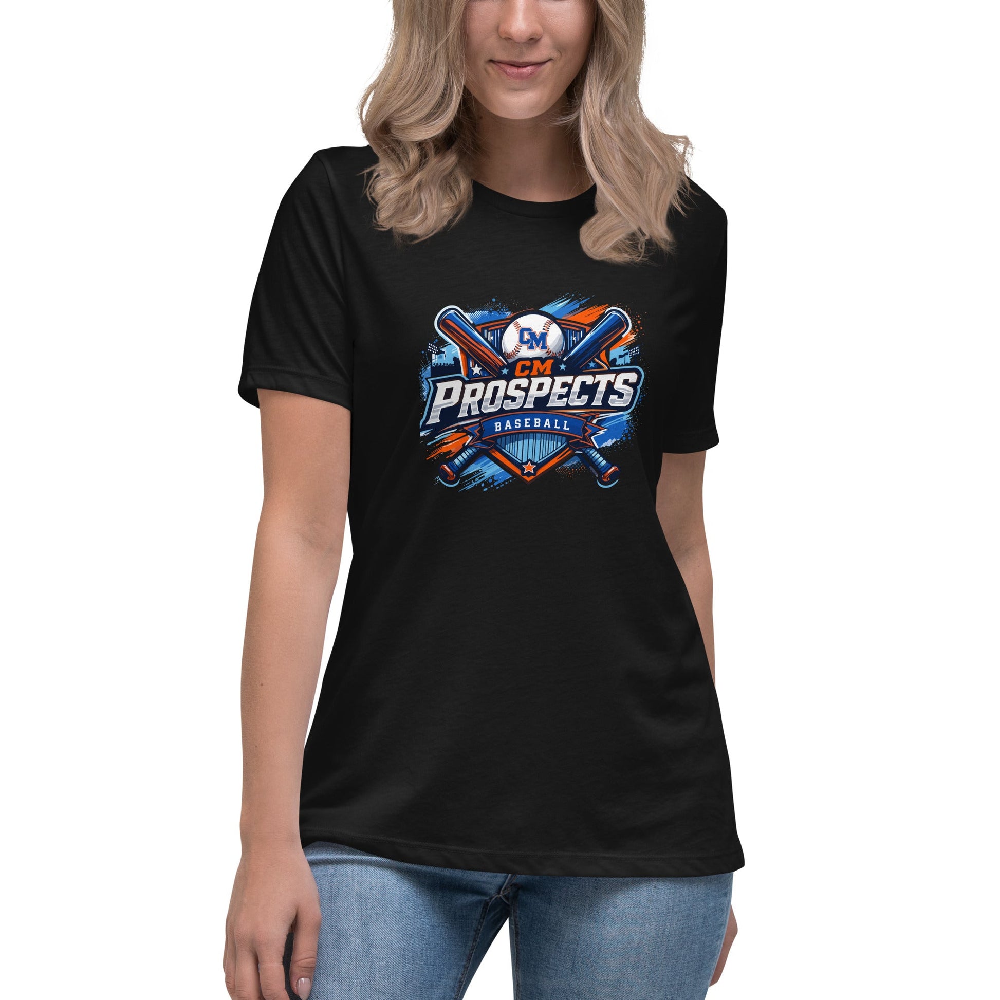 Performance | Women's Relaxed T Shirt | Central Missour Prospects | Shield Logo