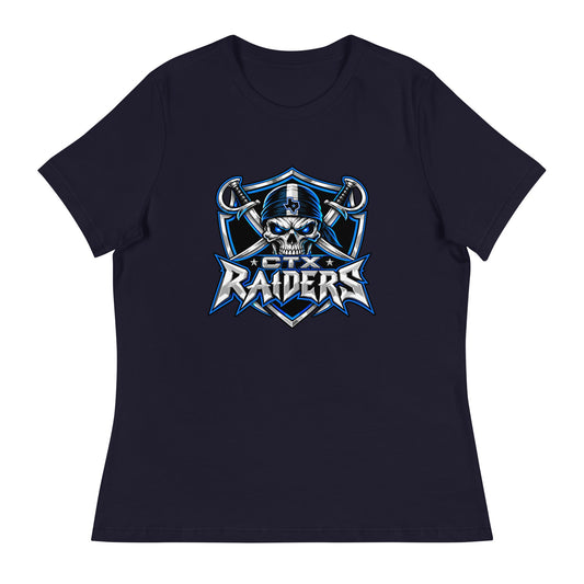 Performance | Women's Relaxed T Shirt | Central Texas Raiders | Shield Logo