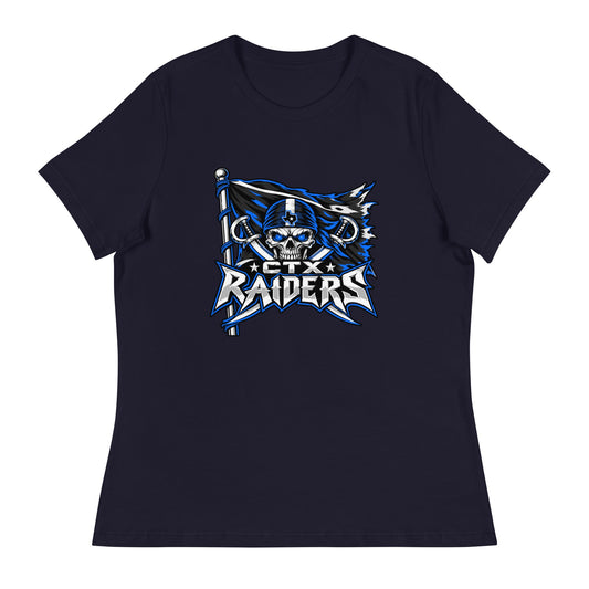 Performance | Women's Relaxed T Shirt | Central Texas Raiders | Vanguard Logo