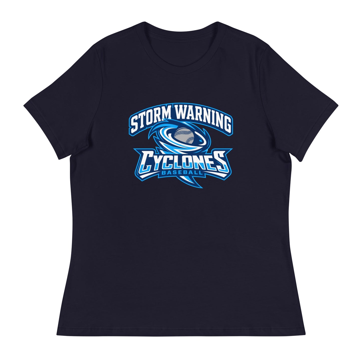 Performance | Women's Relaxed T Shirt | Centre County Cyclones | Vanguard Logo