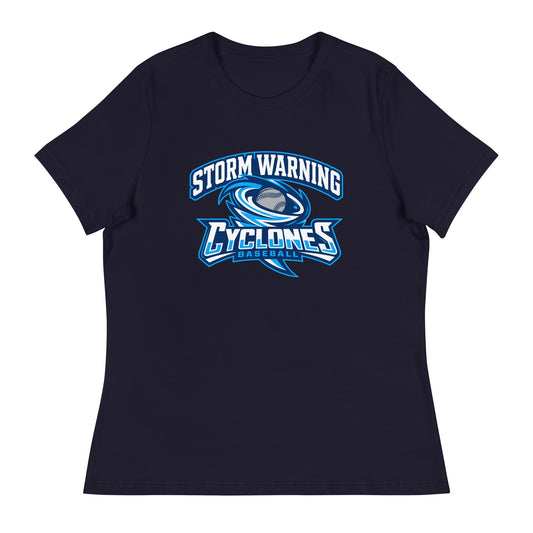 Performance | Women's Relaxed T Shirt | Centre County Cyclones | Vanguard Logo