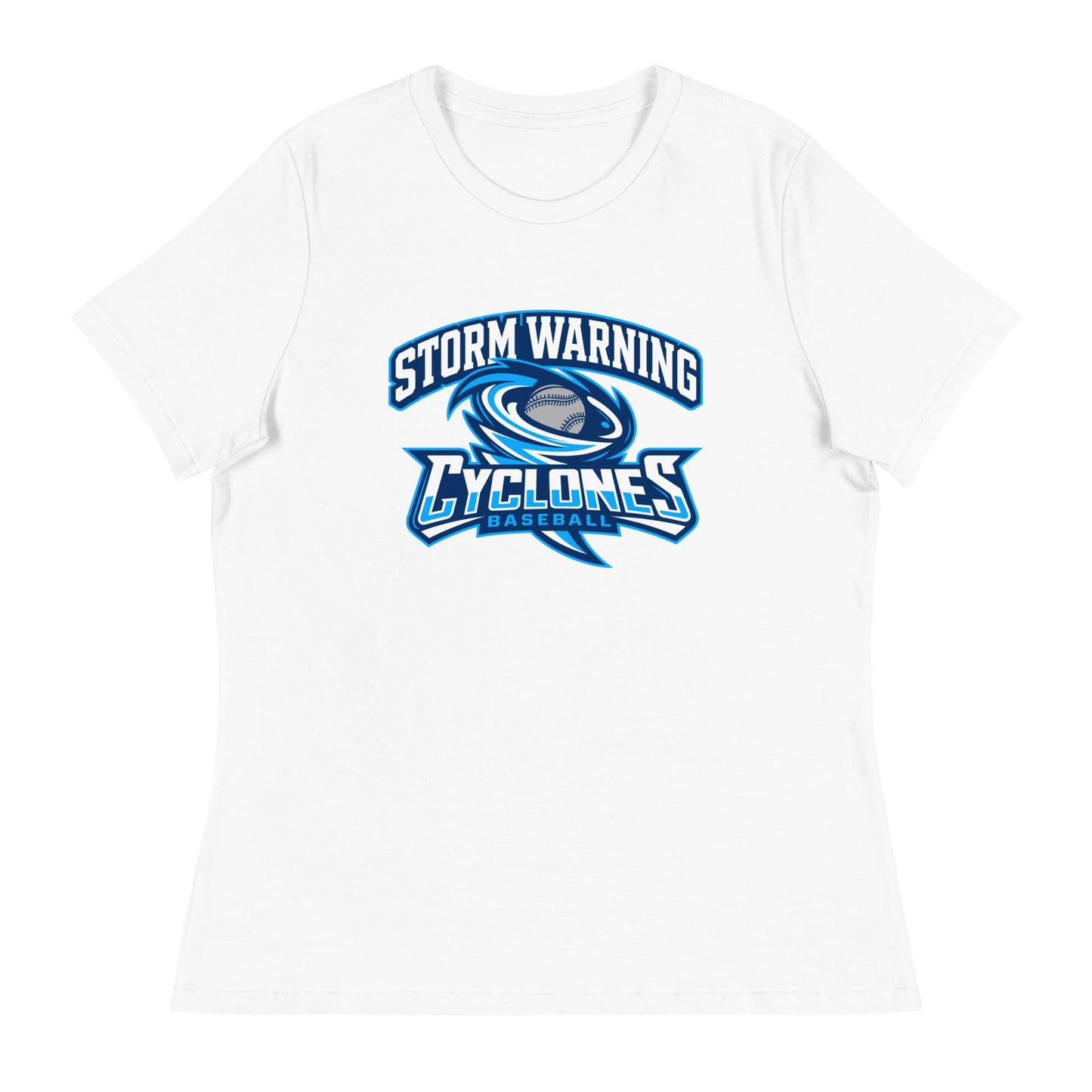 Performance | Women's Relaxed T Shirt | Centre County Cyclones | Vanguard Logo