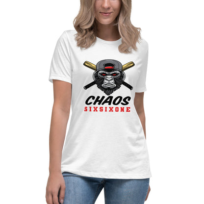 Performance | Women's Relaxed T Shirt | CHAOS 661 7u | SixSixOne Logo
