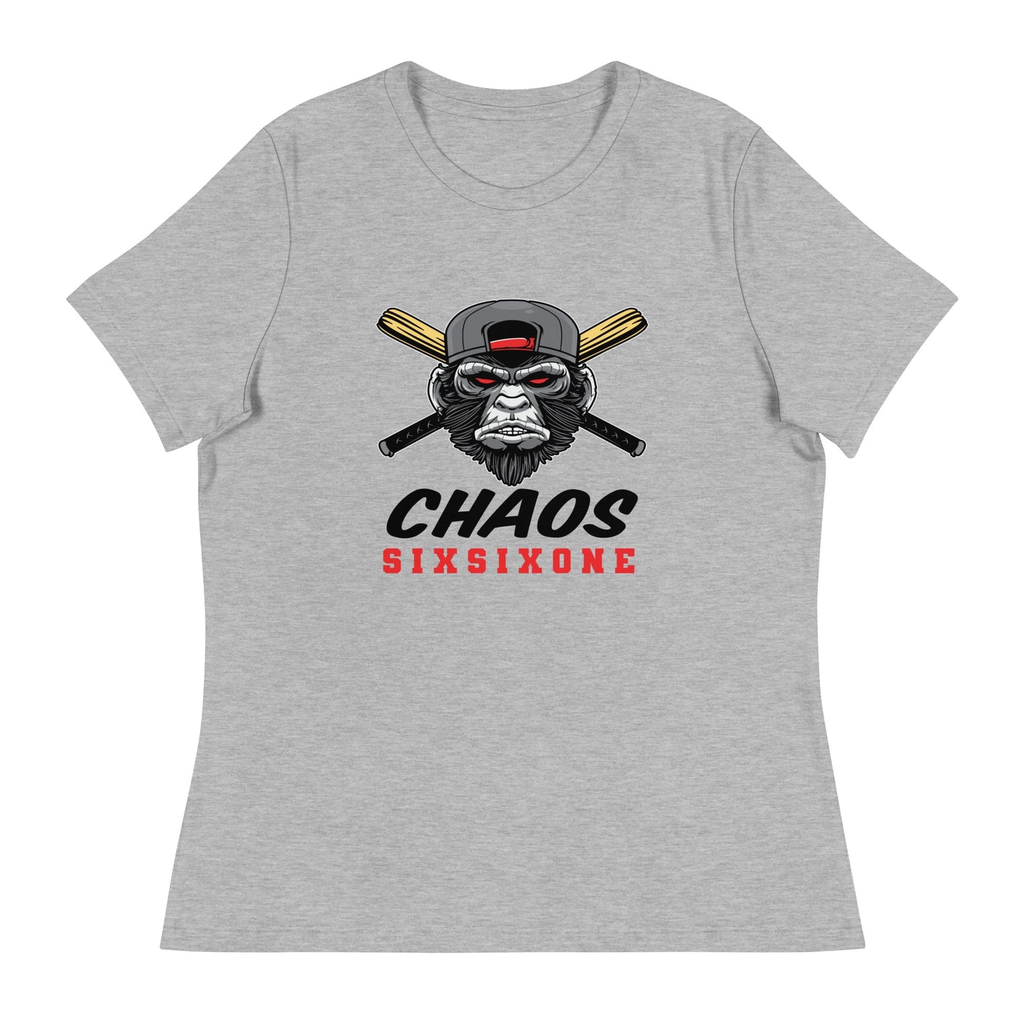 Performance | Women's Relaxed T Shirt | CHAOS 661 7u | SixSixOne Logo