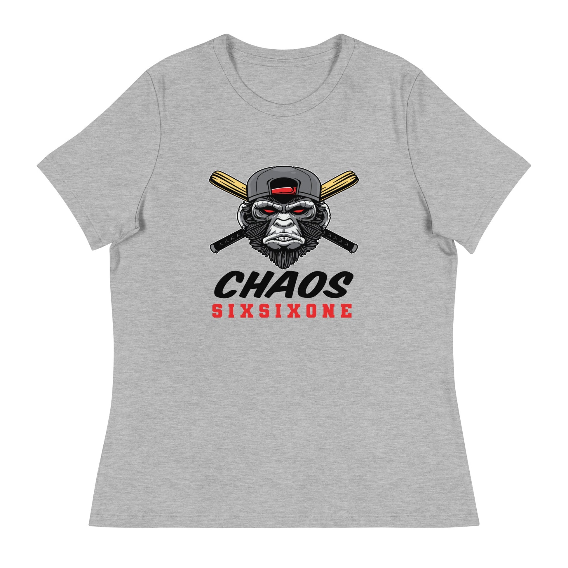 Performance | Women's Relaxed T Shirt | CHAOS 661 7u | SixSixOne Logo