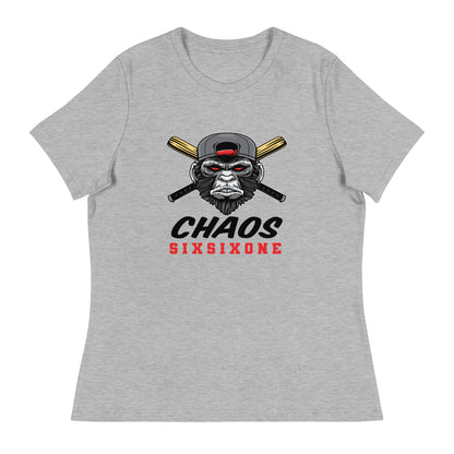 Performance | Women's Relaxed T Shirt | CHAOS 661 7u | SixSixOne Logo