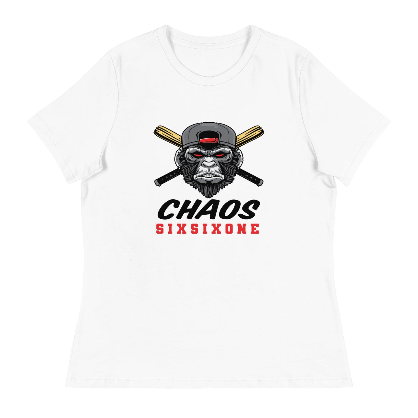 Performance | Women's Relaxed T Shirt | CHAOS 661 7u | SixSixOne Logo