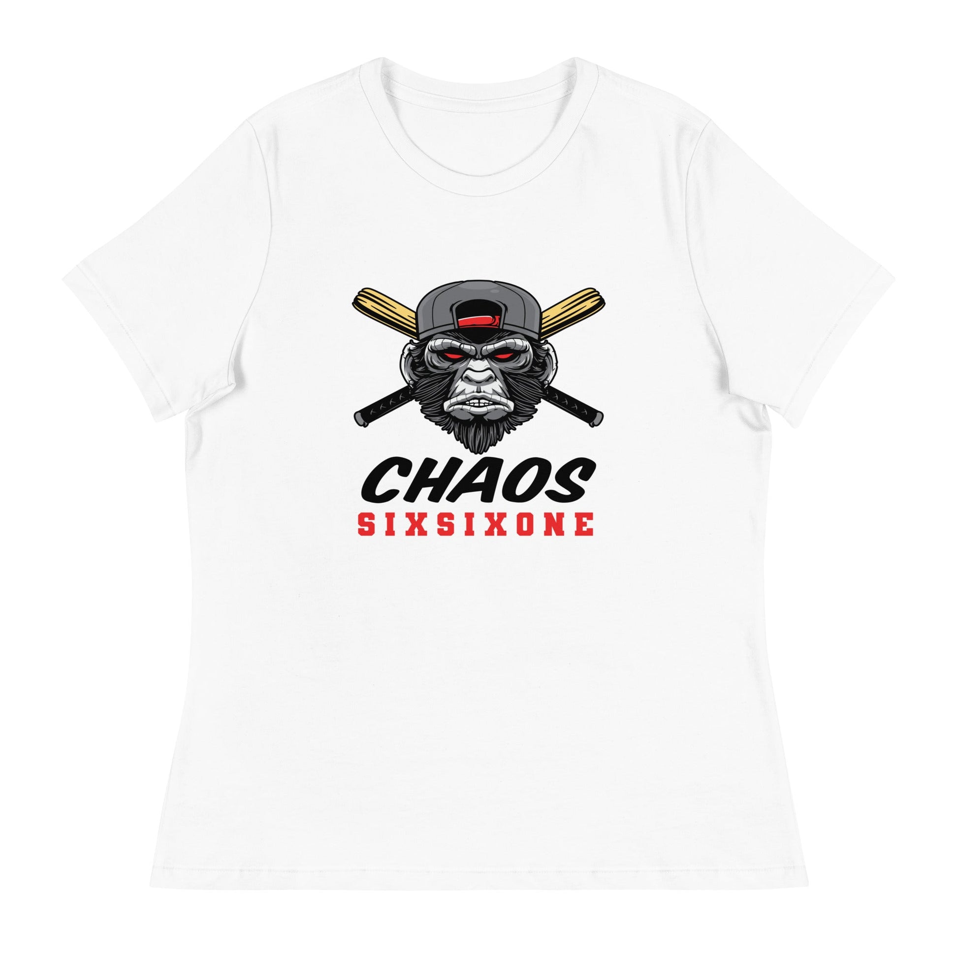 Performance | Women's Relaxed T Shirt | CHAOS 661 7u | SixSixOne Logo