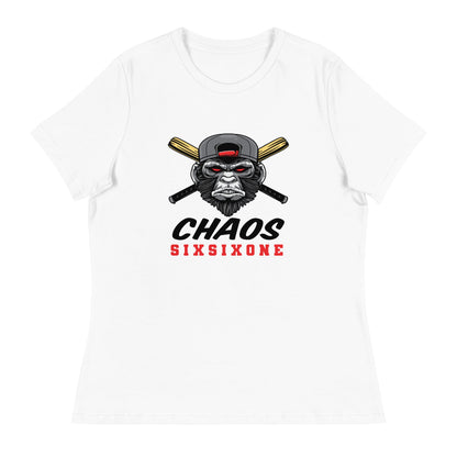 Performance | Women's Relaxed T Shirt | CHAOS 661 7u | SixSixOne Logo