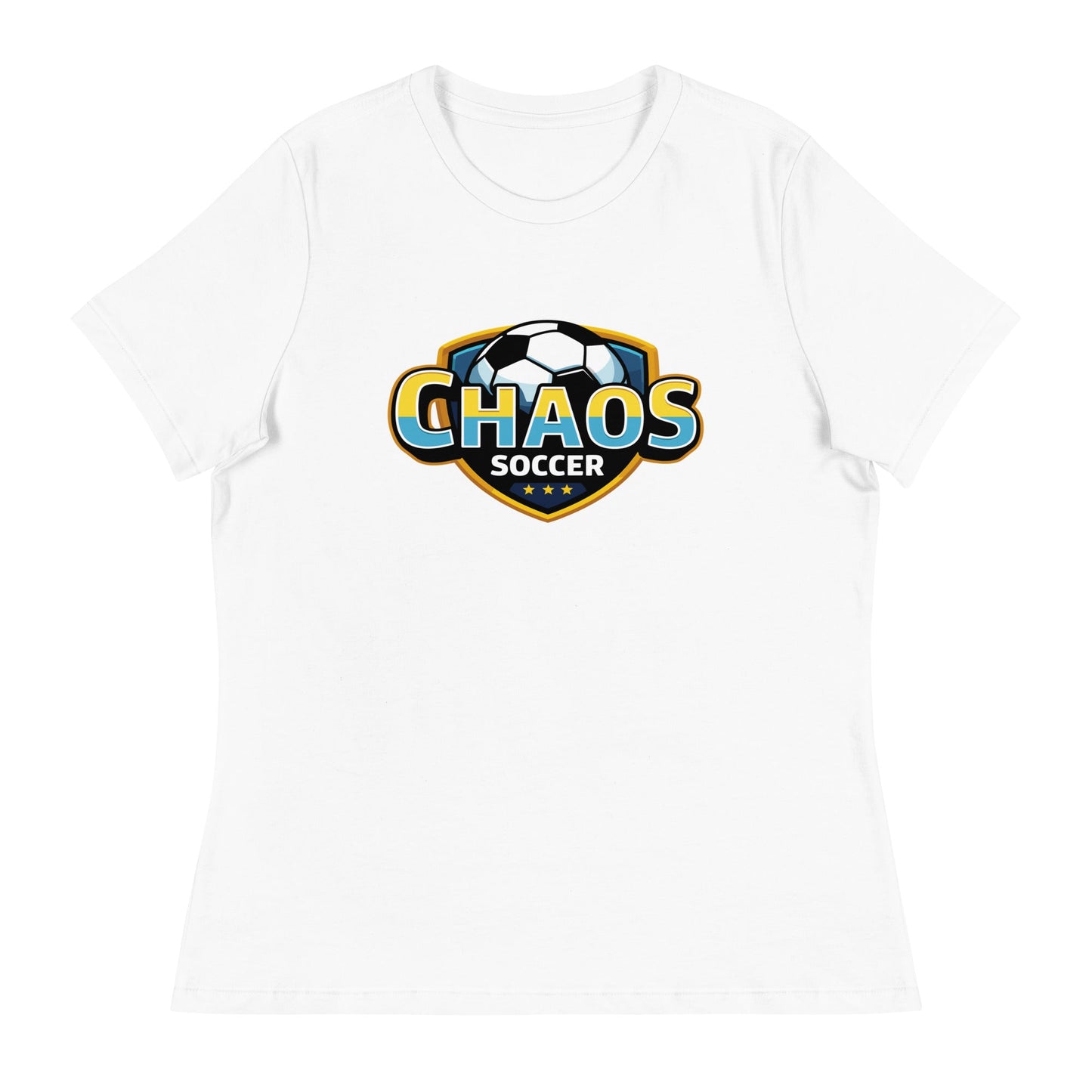 Performance | Women's Relaxed T Shirt | Chaos Soccer | Logo