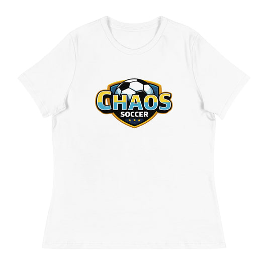 Performance | Women's Relaxed T Shirt | Chaos Soccer | Logo