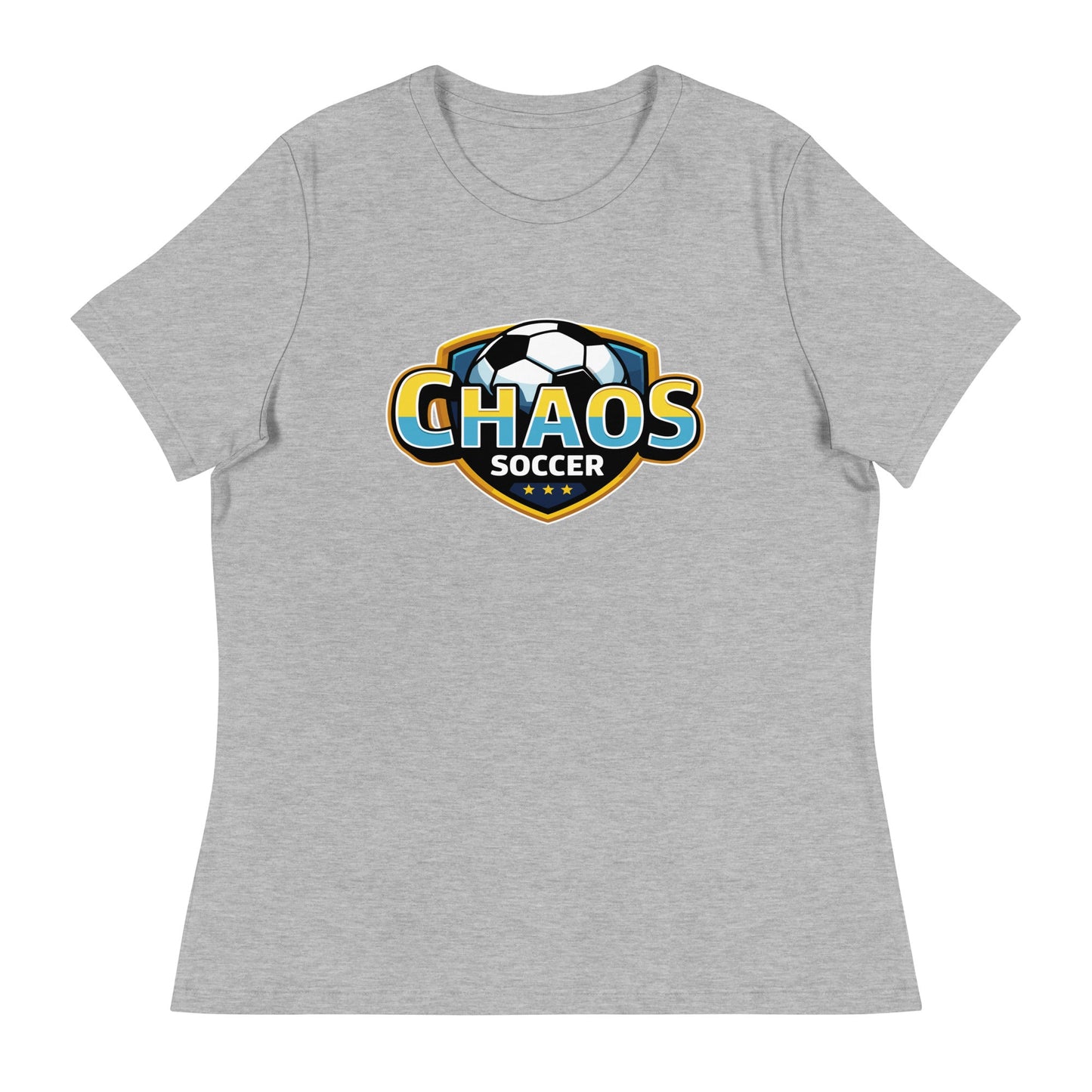 Performance | Women's Relaxed T Shirt | Chaos Soccer | Logo