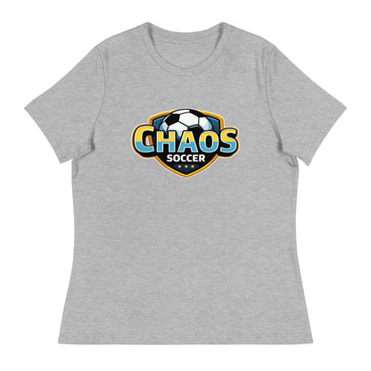 Performance | Women's Relaxed T Shirt | Chaos Soccer | Logo