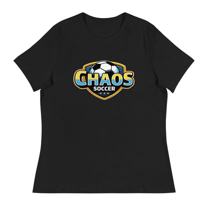 Performance | Women's Relaxed T Shirt | Chaos Soccer | Logo