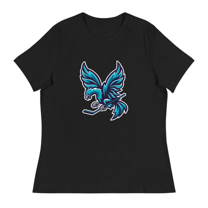 Performance | Women's Relaxed T Shirt | Charlotte Rise | Mascot Logo