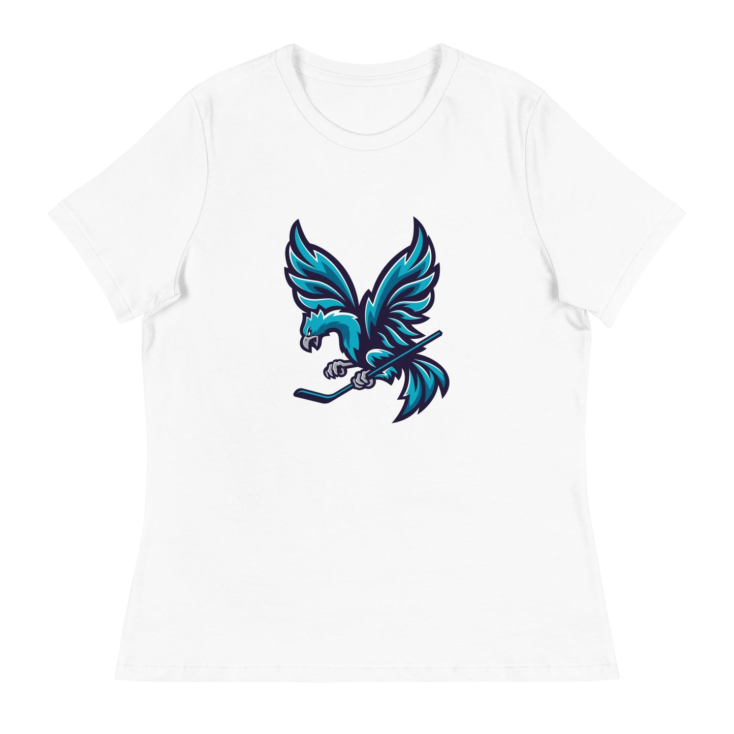 Performance | Women's Relaxed T Shirt | Charlotte Rise | Mascot Logo