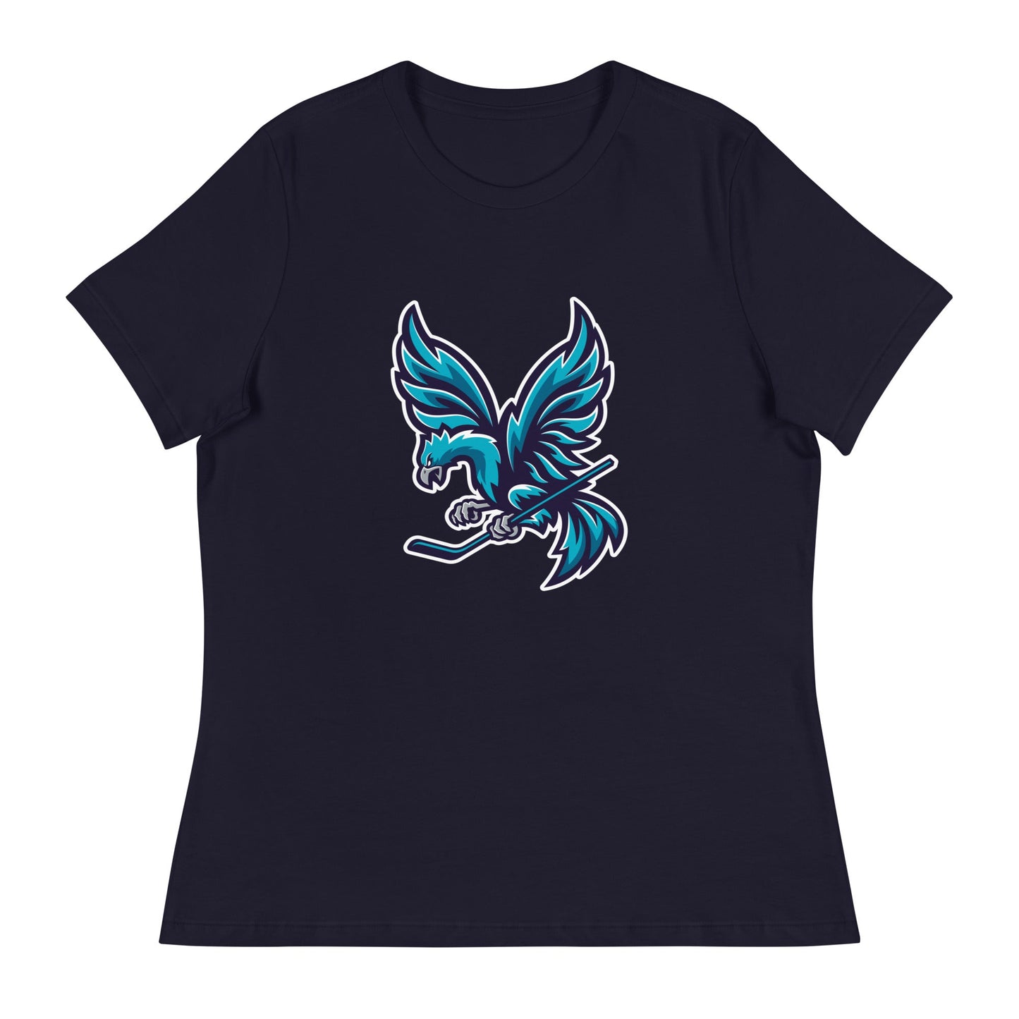 Performance | Women's Relaxed T Shirt | Charlotte Rise | Mascot Logo