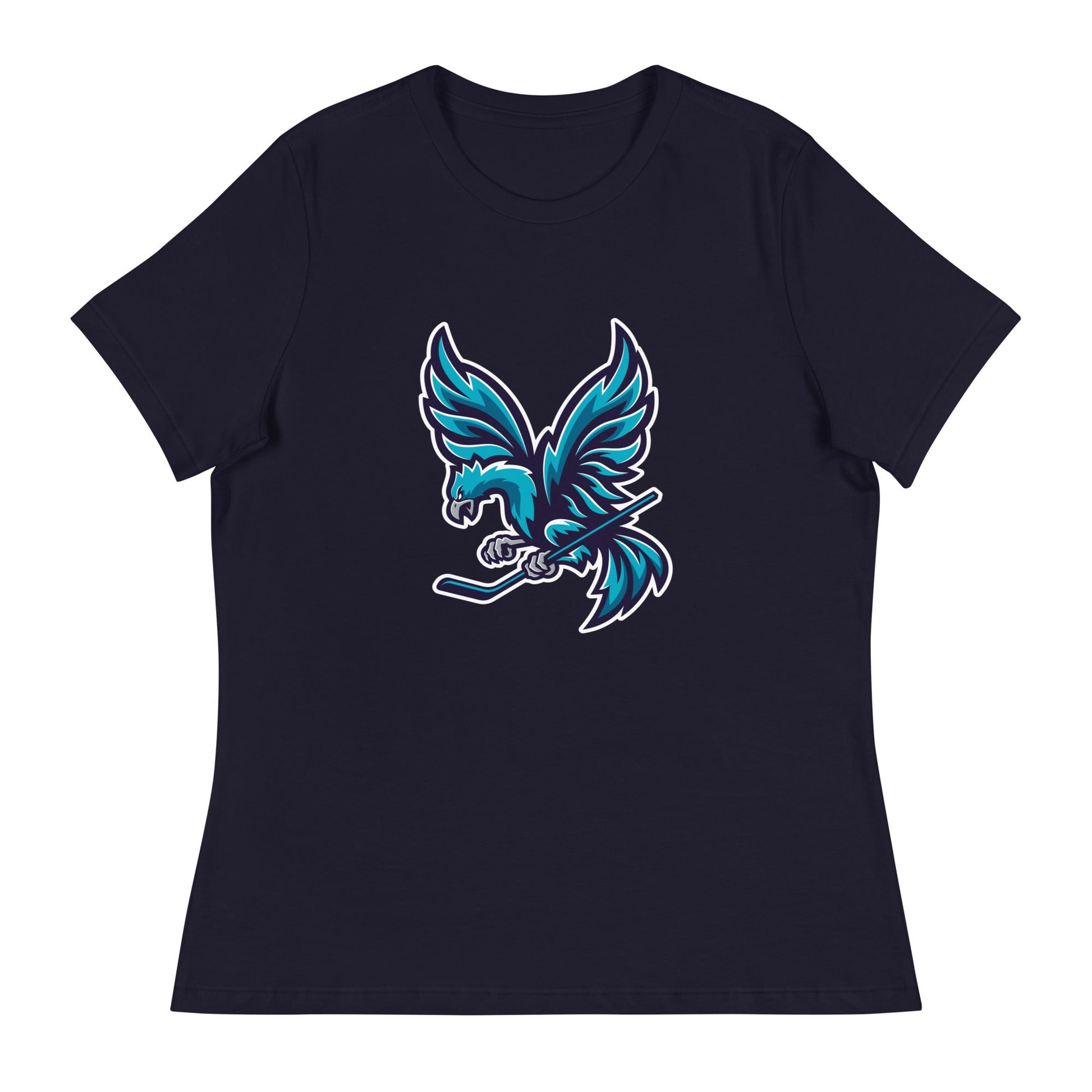 Performance | Women's Relaxed T Shirt | Charlotte Rise | Mascot Logo