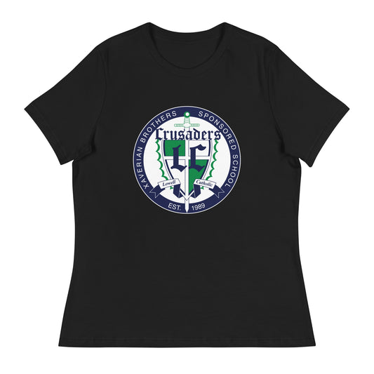 Performance | Women's Relaxed T Shirt | Cheer | Badge Logo