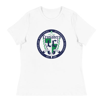 Performance | Women's Relaxed T Shirt | Cheer | Badge Logo