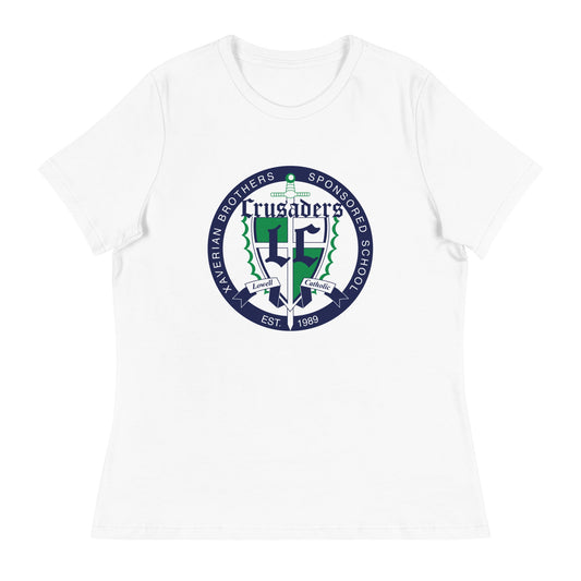 Performance | Women's Relaxed T Shirt | Cheer | Badge Logo