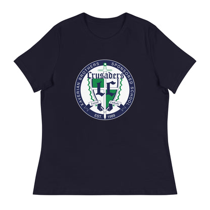 Performance | Women's Relaxed T Shirt | Cheer | Badge Logo