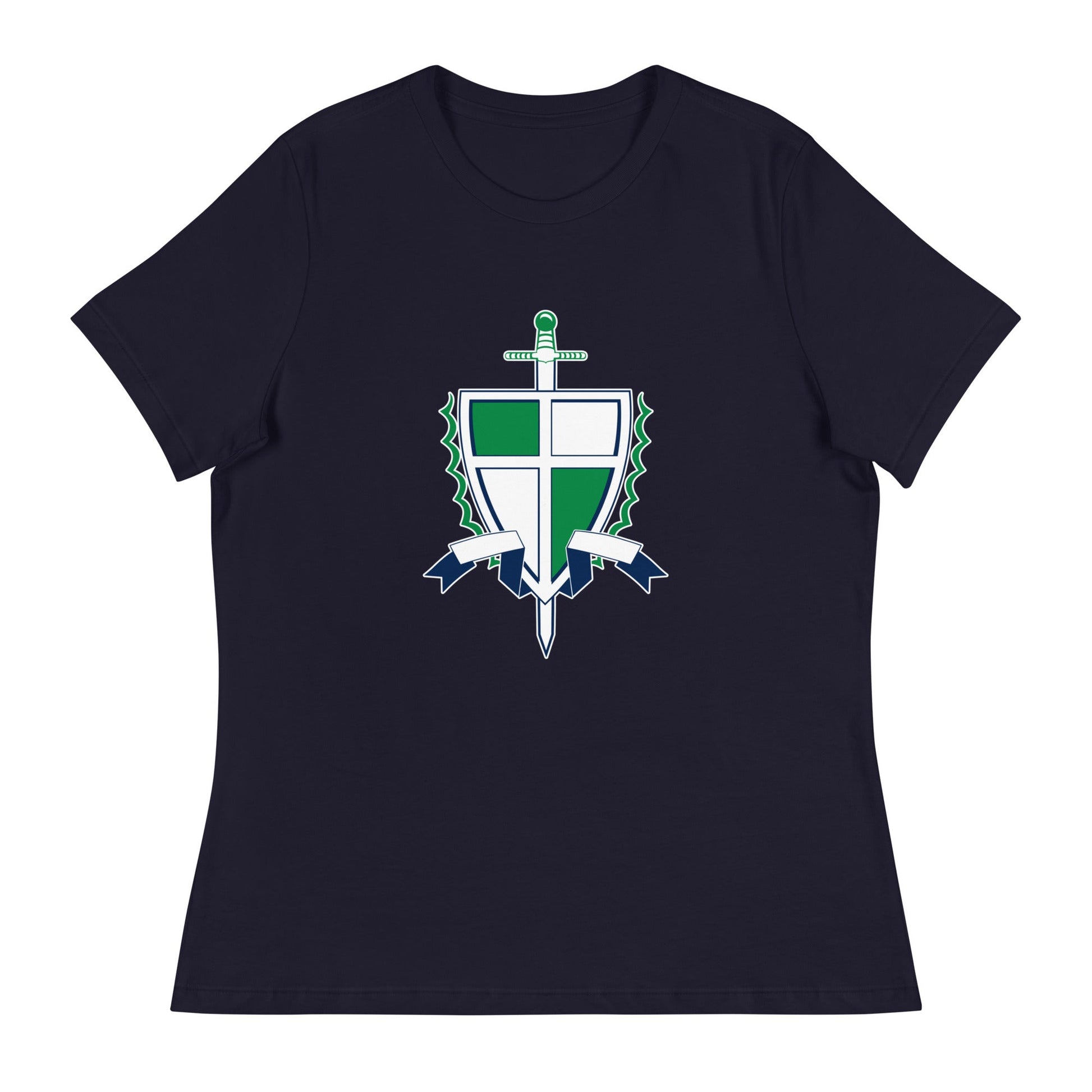 Performance | Women's Relaxed T Shirt | Cheer | Shield Logo