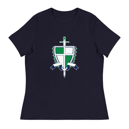 Performance | Women's Relaxed T Shirt | Cheer | Shield Logo