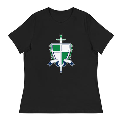Performance | Women's Relaxed T Shirt | Cheer | Shield Logo