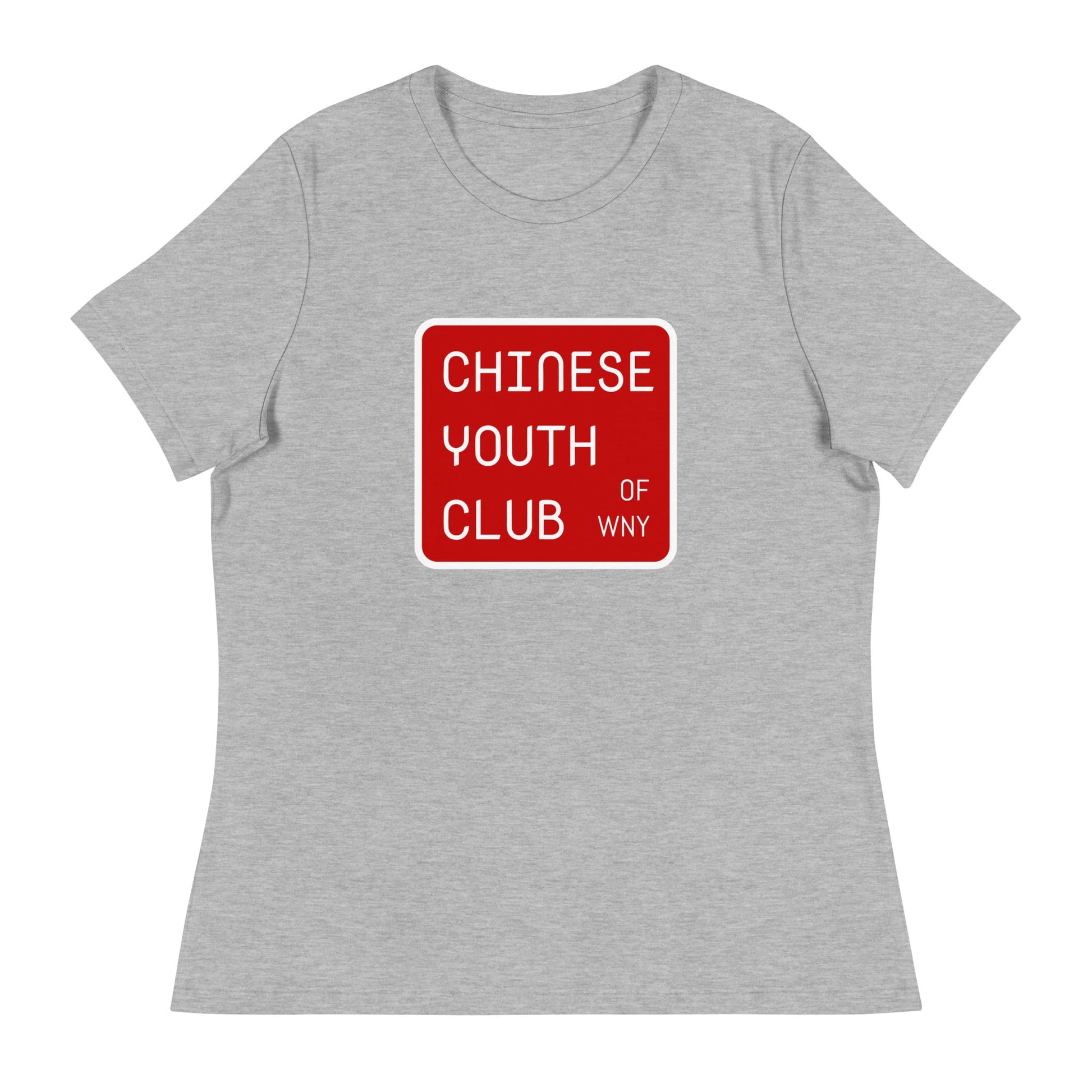 Performance | Women's Relaxed T Shirt | Chinese Youth Club of WNY | Mark Logo