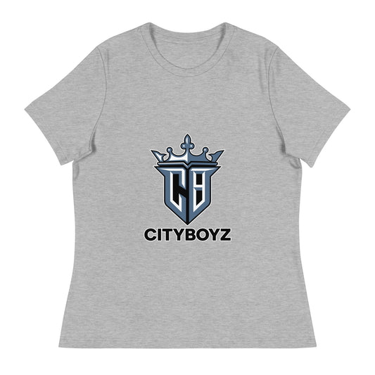 Performance | Women's Relaxed T Shirt | City Boyz Elite | Crown Valor Logo