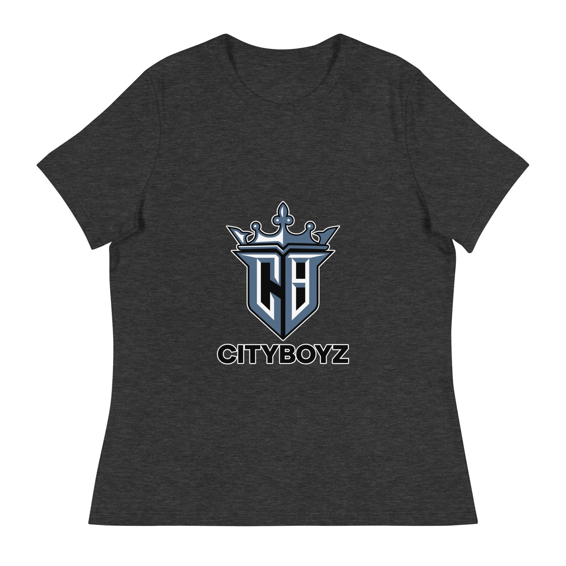 Performance | Women's Relaxed T Shirt | City Boyz Elite | Crown Valor Logo