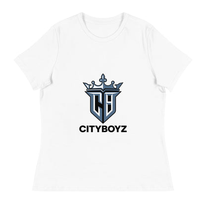 Performance | Women's Relaxed T Shirt | City Boyz Elite | Crown Valor Logo