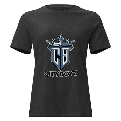 Performance | Women's Relaxed T Shirt | City Boyz Elite | Crown Valor Logo