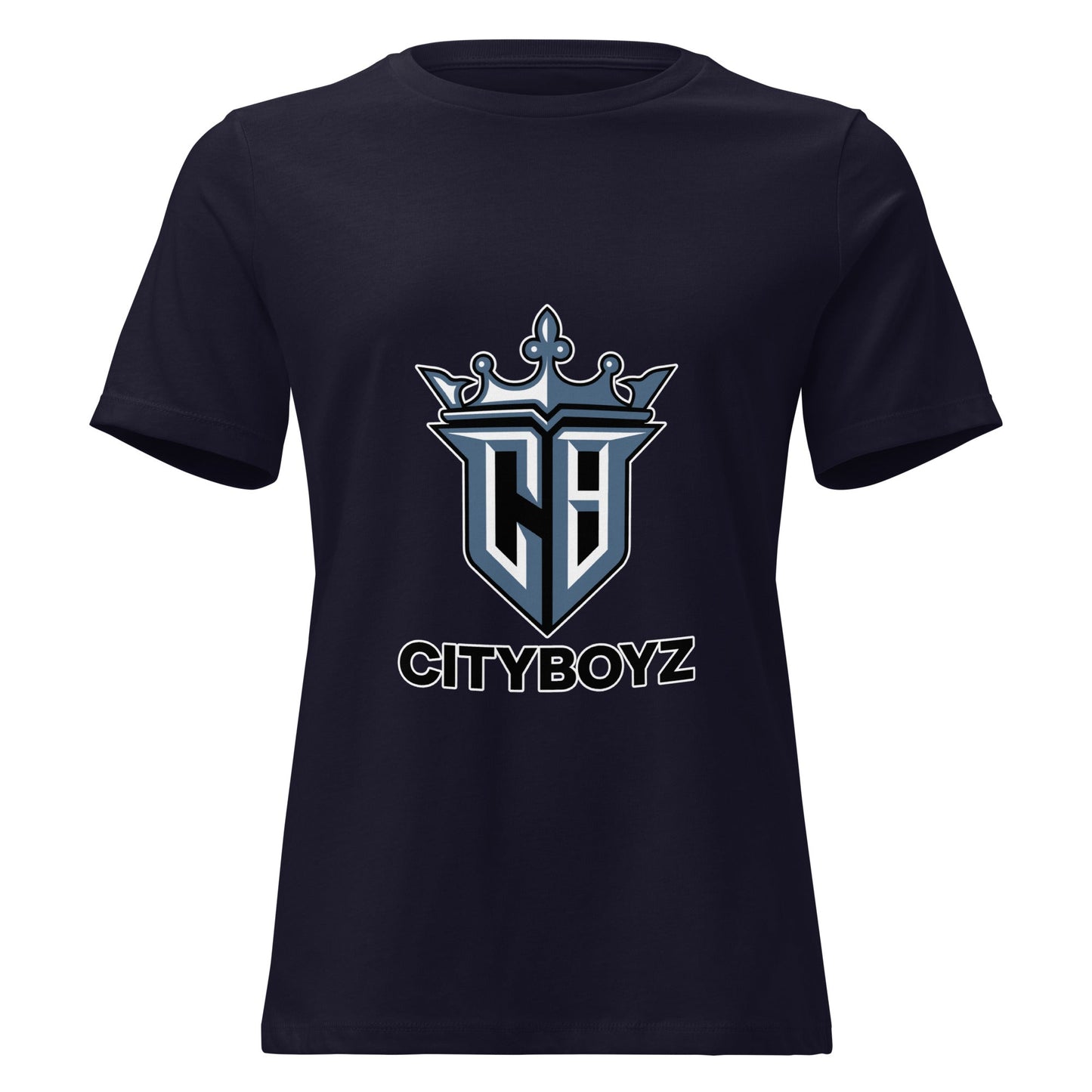 Performance | Women's Relaxed T Shirt | City Boyz Elite | Crown Valor Logo