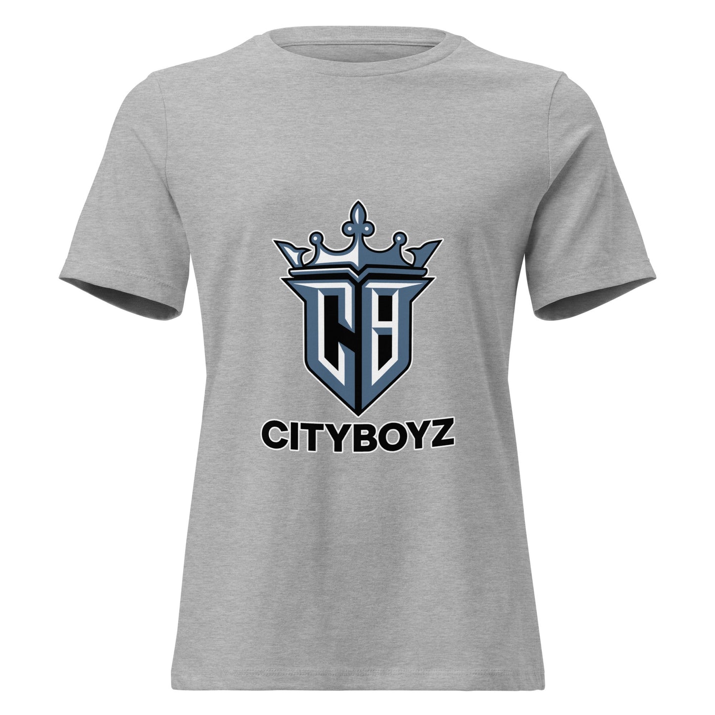 Performance | Women's Relaxed T Shirt | City Boyz Elite | Crown Valor Logo